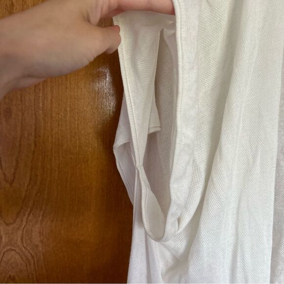 Lululemon Heart Opener Meditation Cloak Wrap in White One Size Viscose Silk - Picture 2 of 9